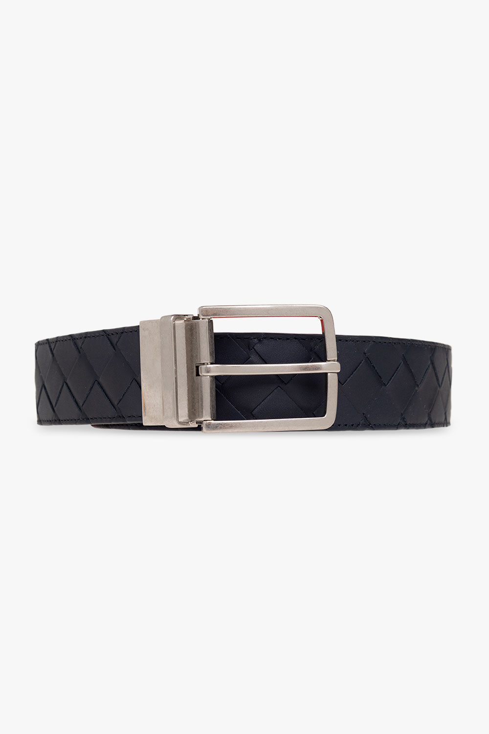 Bottega Veneta Men's Cintura Reversibile Black